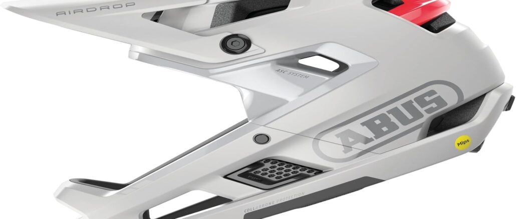 ABUS AirDrop MIPS Fullface MTB – Casco Bici Integrale Sicuro e Ventilato