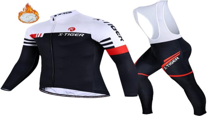 X-TIGER Set Termico Invernale per Ciclismo