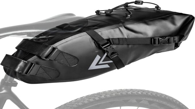 Borsa da Sella Bici Impermeabile MTB Portaoggetti Regolabile 3-10L