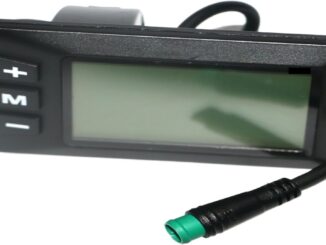 Ciclocomputer Display LCD EBike - Monitoraggio Velocità e Batteria Impermeabile per Bici Elettriche