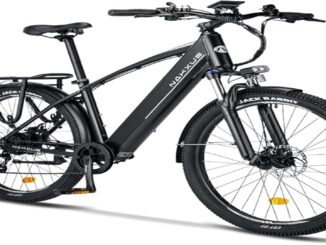 Nakxus Bicicletta Elettrica 27M204 27,5" con Batteria Rimovibile e Cambio 7S Professionale