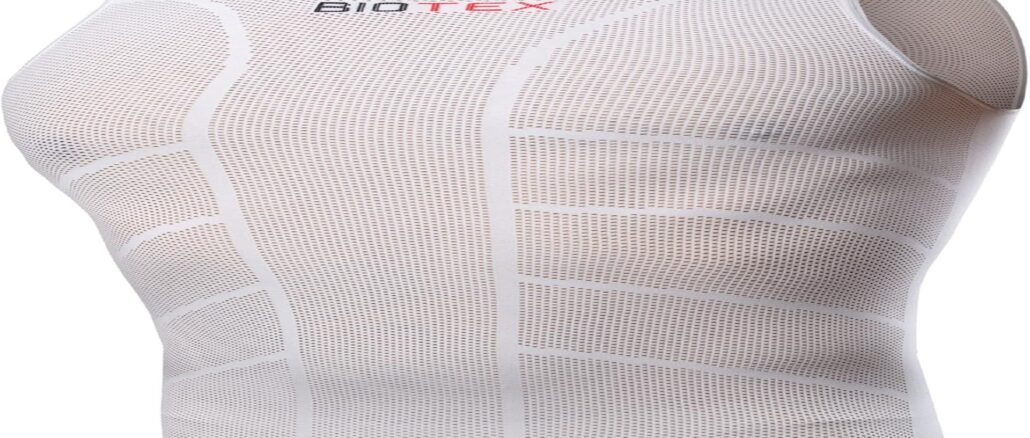 BIOTEX Canotta Rete Sun Unisex - Maglia Traspirante Sportiva