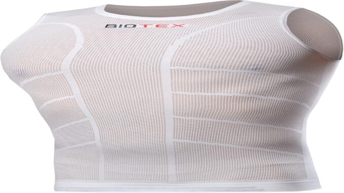 BIOTEX Canotta Rete Sun Unisex - Maglia Traspirante Sportiva