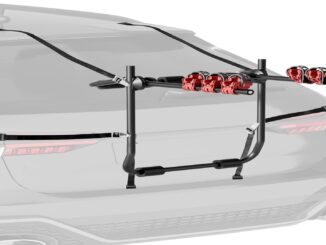 Wiltec Portabici da Portellone 3 Bici – Supporto Solido e Facile da Montare