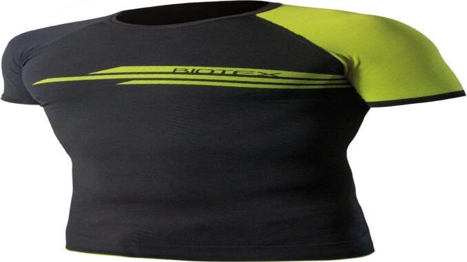 BIOTEX T-Shirt Impact Uomo – Maglia Traspirante Performance