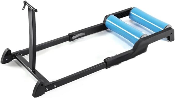 ROLL&RIDE Trainer Stand Magnetico - Rullo Allenamento Bici Indoor Resistente e Regolabile