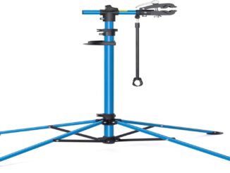 CXWXC Cavalletto di montaggio per bicicletta professionale con vassoio porta attrezzi e altezza regolabile