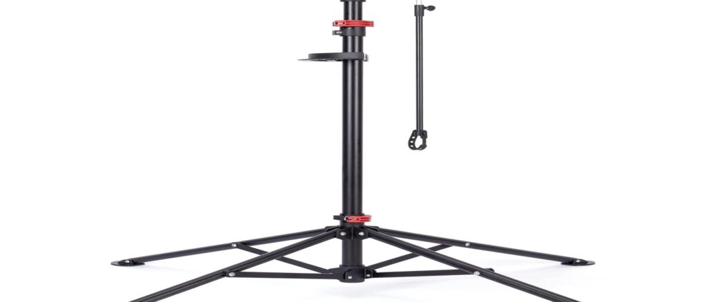 CXWXC Supporto Manutenzione Bicicletta Regolabile e Pieghevole in Lega di Alluminio