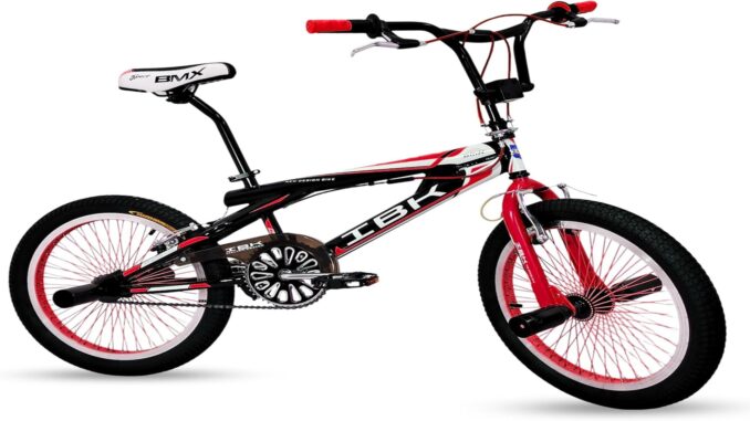 IBK Bici BMX Freestyle 20'' – Bici da Skatepark Leggera e Resistente