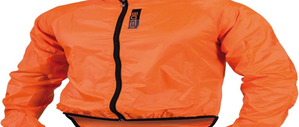 BIOTEX Mantellina X-Light Unisex Antivento Traspirante - Giacca Ultra Leggera per Sport