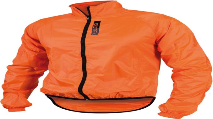 BIOTEX Mantellina X-Light Unisex Antivento Traspirante - Giacca Ultra Leggera per Sport